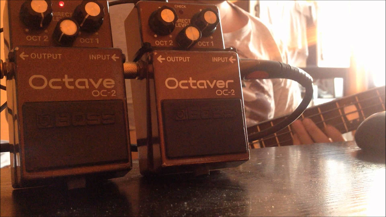 BOSS OC-2 Taiwan(Octave) vs BOSS OC-2 Japan(Octaver) - YouTube