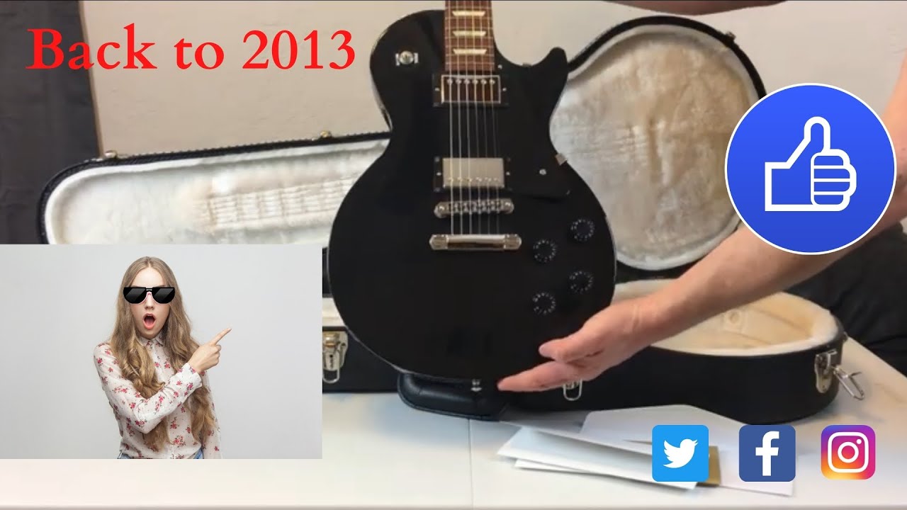 2013 Gibson Les Paul Studio in Ebony 😎 Unboxing, Review and Demo