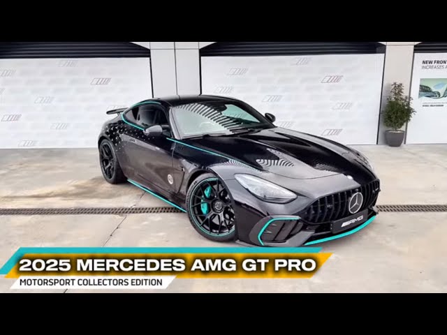 NEW 2025 Mercedes AMG GT 63 PRO — LIMITED Motorsport Collector's