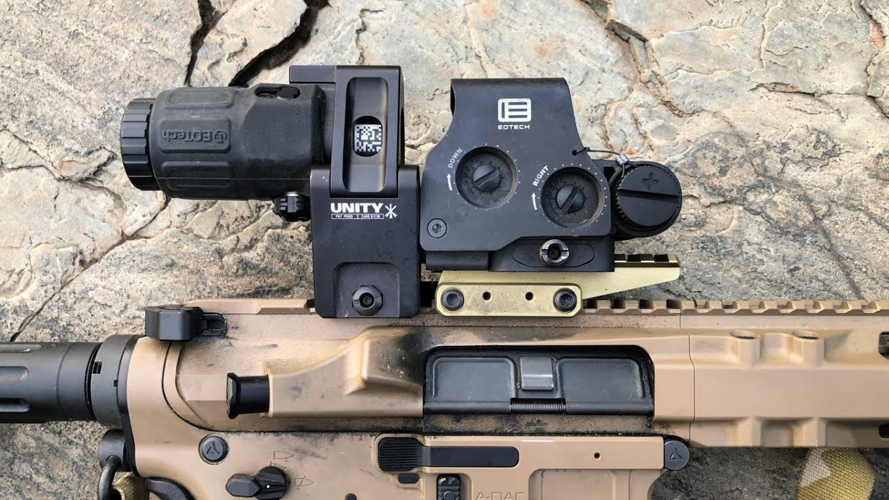 Unity Tactical FAST Optic Riser & FTC Magnifier Mount | Kit Badger