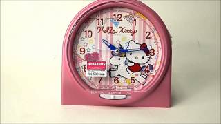 セイコー ハローキティ おしゃべり目覚し時計☆CQ134P Hello Kitty