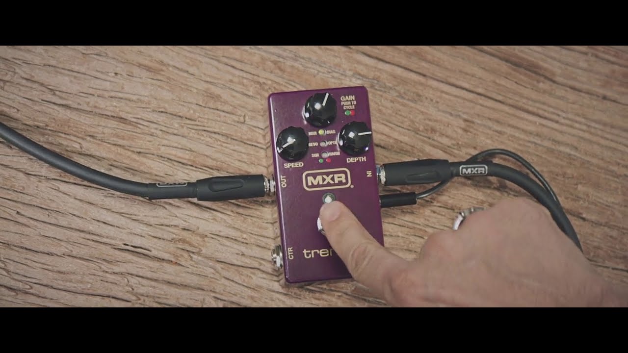 MXR TREMOLO | 01: MXR - YouTube