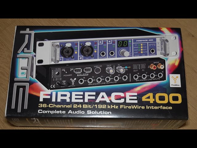 RME Fireface 400: Professional Audio Interface Technical Analysis