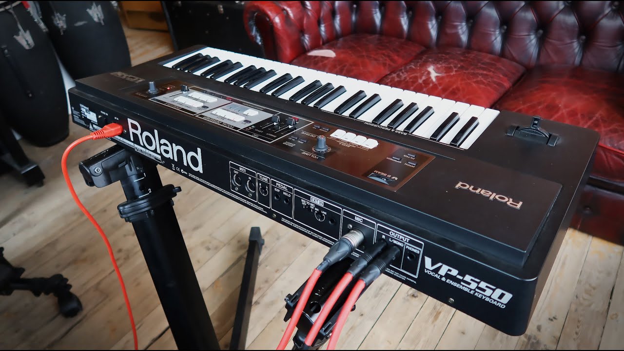 Roland VP-550 Vocoder: Unboxing & Fun - YouTube