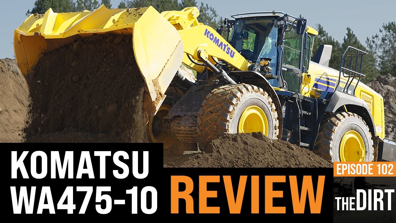 A Really Solid Machine” – Test Run of Komatsu's WA475-10 Wheel