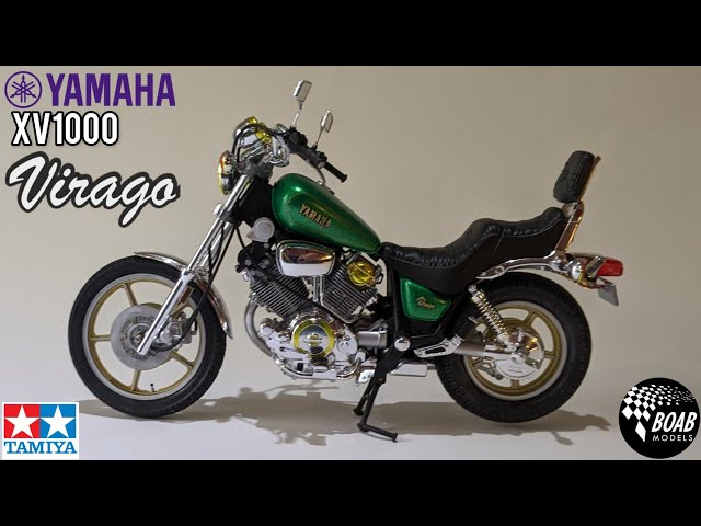 Yamaha XV1000 Virago - 1/12 Tamiya Full Build - Building my first