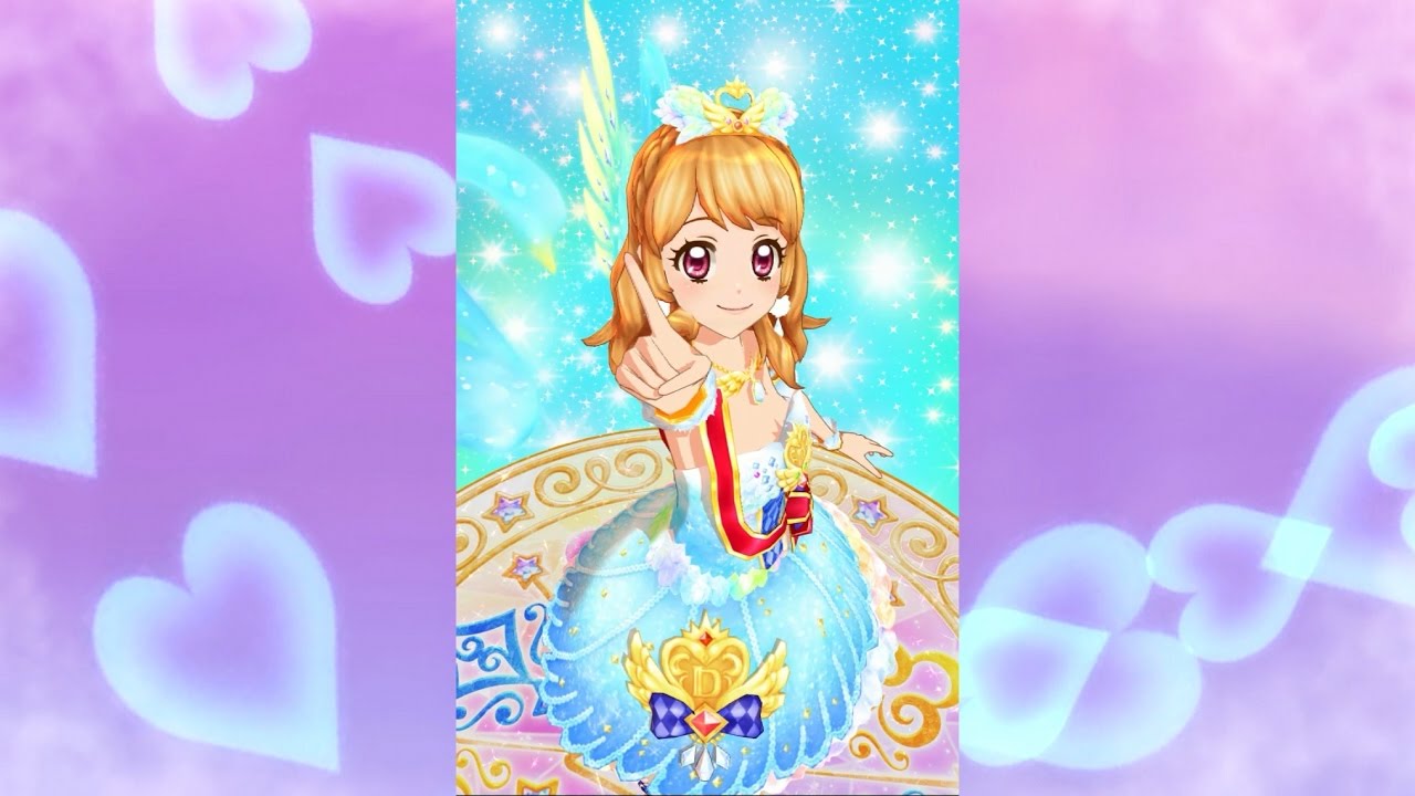 アイカツスターズ！】大空あかり オデットスワンコーデ アイドル活動