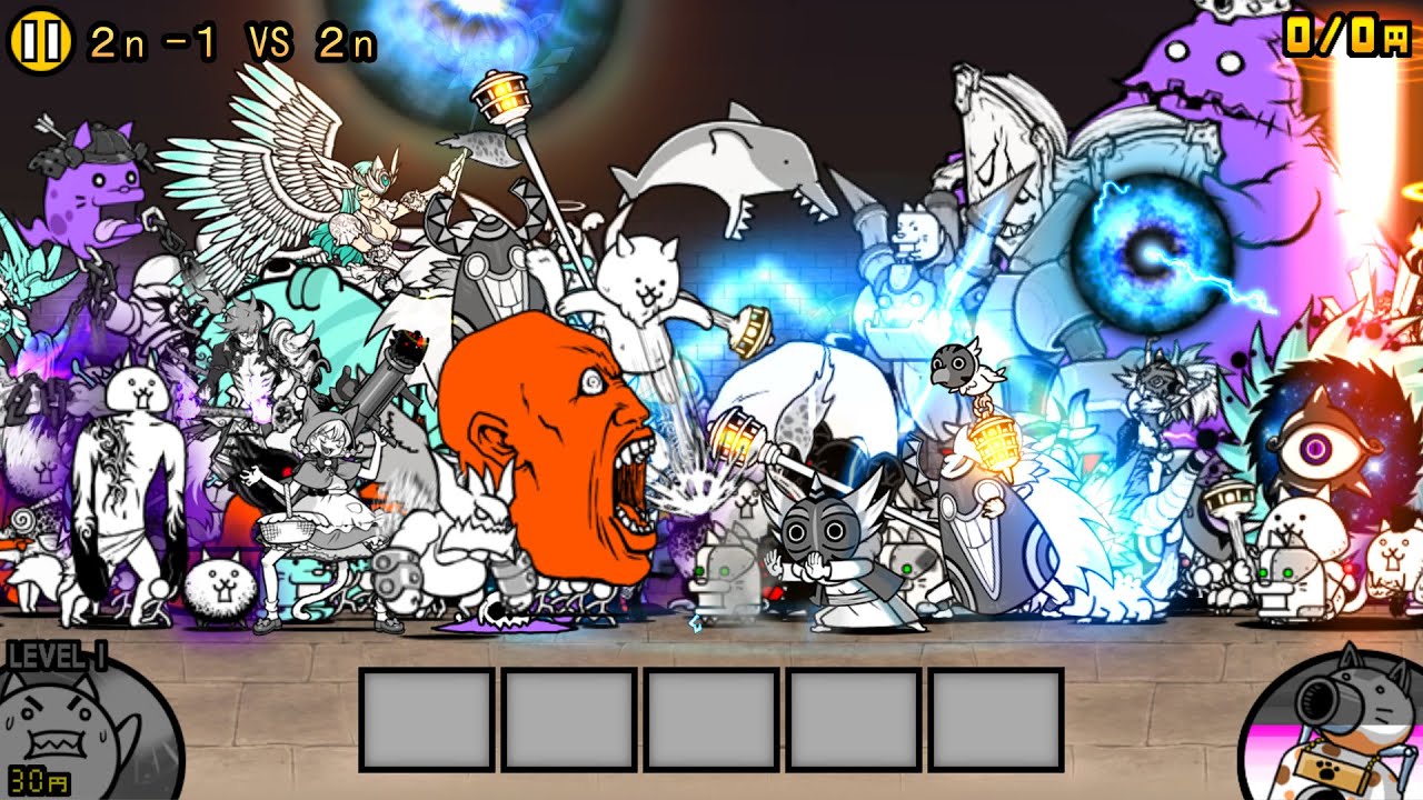 The Battle Cats - Odd floor VS Even floor [Heavenly Tower] - YouTube