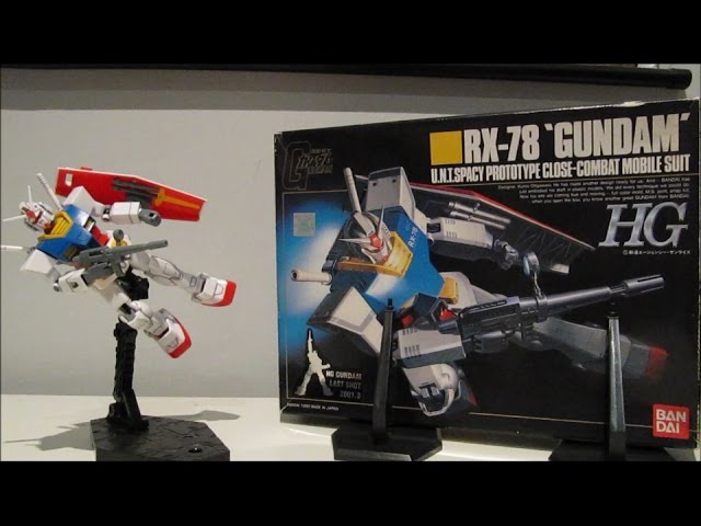 1/144 HG RX-78 Gundam Review (+ Some History) (1990) - YouTube