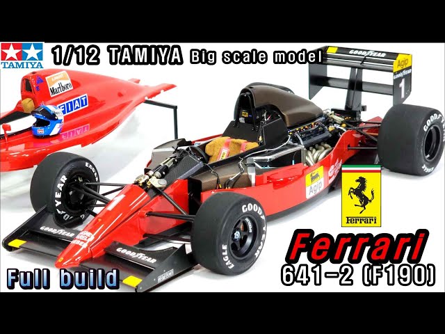 TAMIYA] 1/12 F1 Ferrari 641/2 (F190) - YouTube