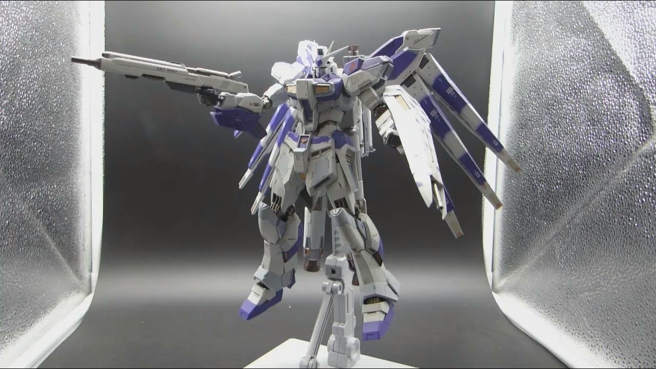 recensione Hi-v Gundam RX-93 v2 metal build Bandai - YouTube
