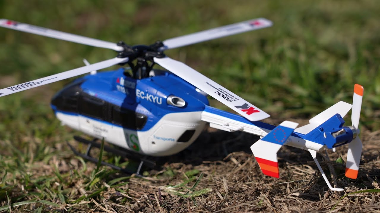 ラジコンヘリ マイクロスケール機 驚異のフライト性能（XK K124飛行