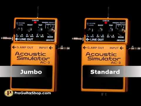 Boss AC-3 Acoustic Simulator - YouTube