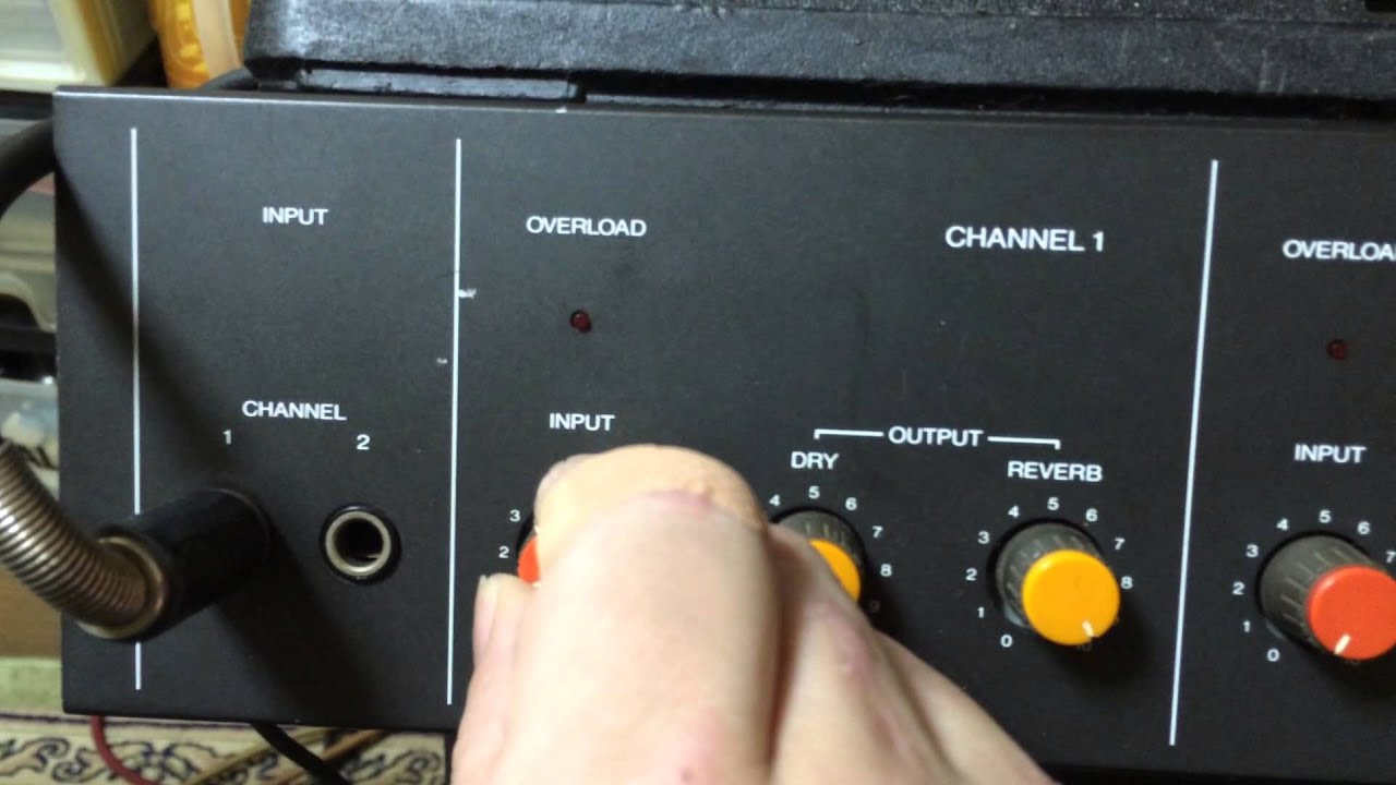 Fostex 3180 Analog Stereo Spring Reverb - Great for Studio or Live