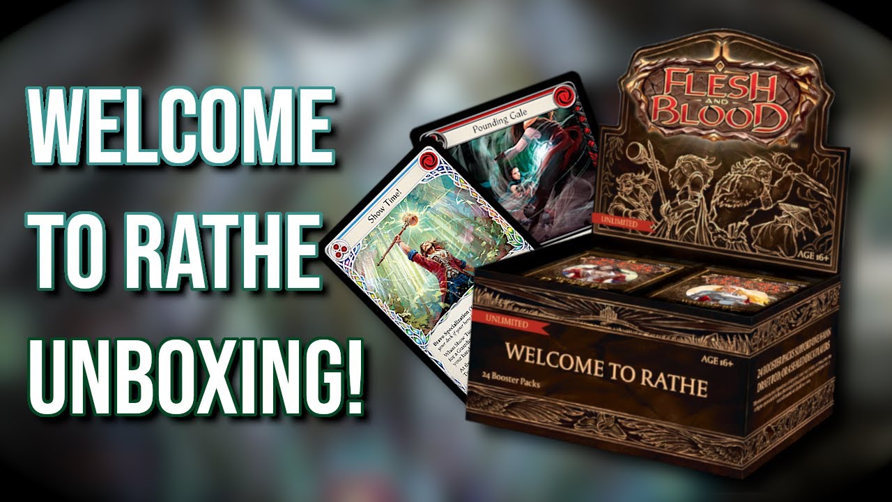 Welcome to Rathe Unlimited Booster Box Opening! | Flesh and Blood