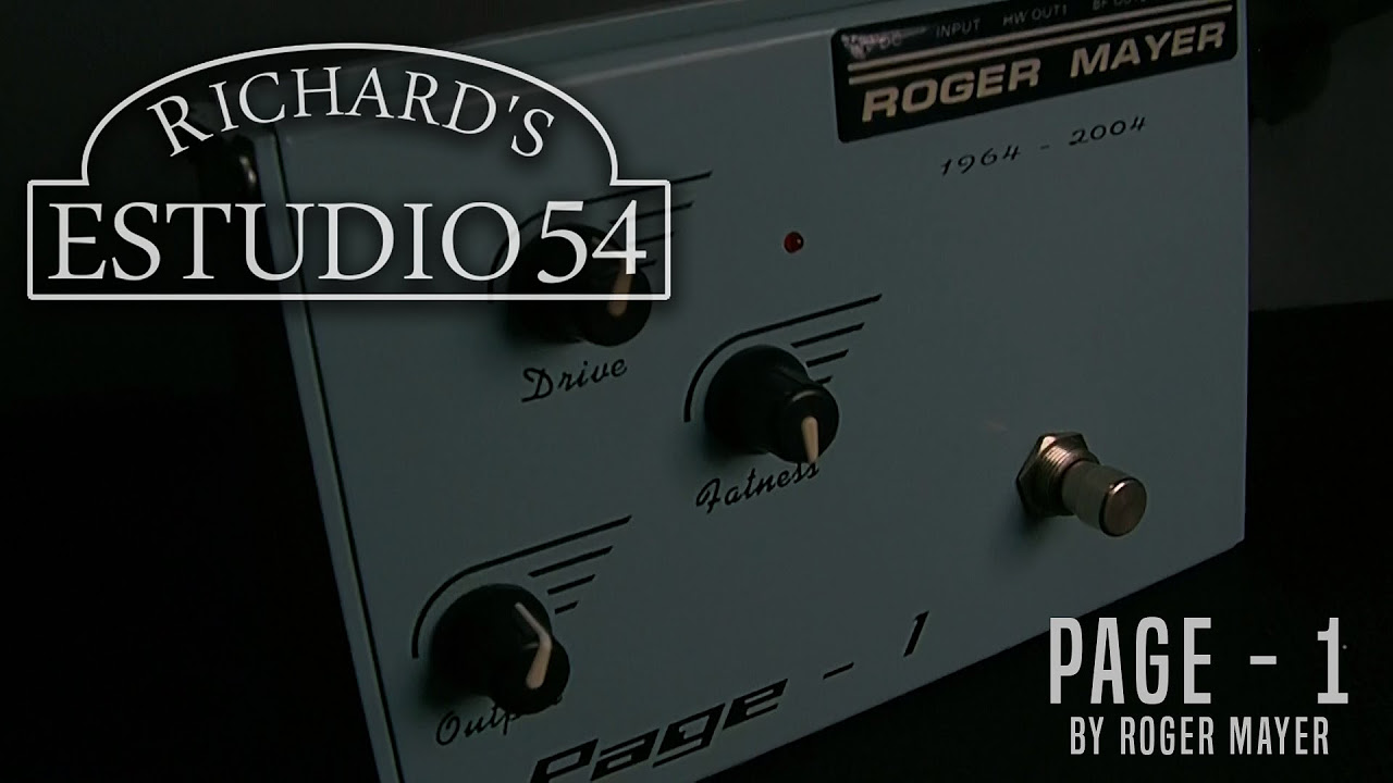 PAGE - 1 by Roger Mayer - YouTube