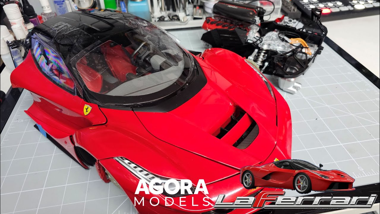 Build the LaFerrari 1:8 Scale - Pack 10 - Stages 73-80 - YouTube