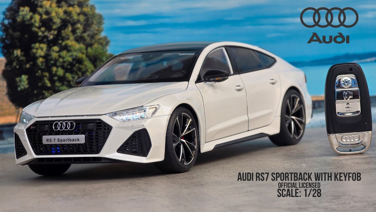 Official Licensed Audi RS7 Sportback 1/18 Model – Realistic