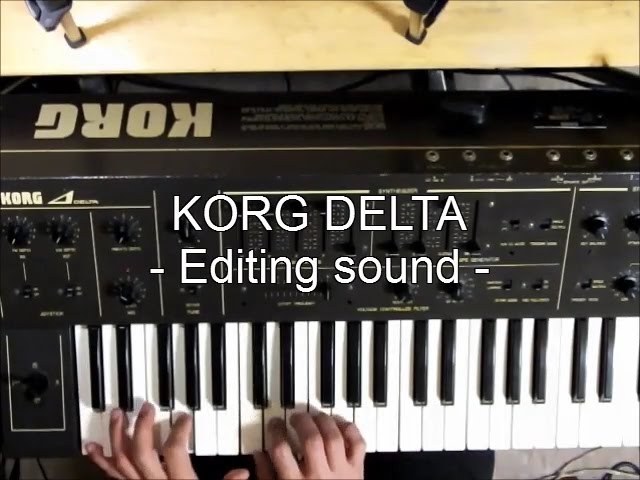 KORG DELTA Demo & Review [English Captions] - YouTube