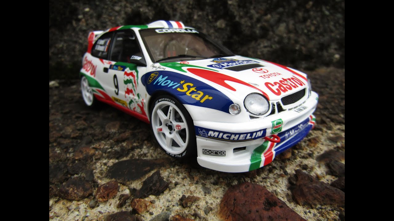 T-GARAGE店長がキットレビュー＆製作 タミヤ 1/24 トヨタ カローラWRC