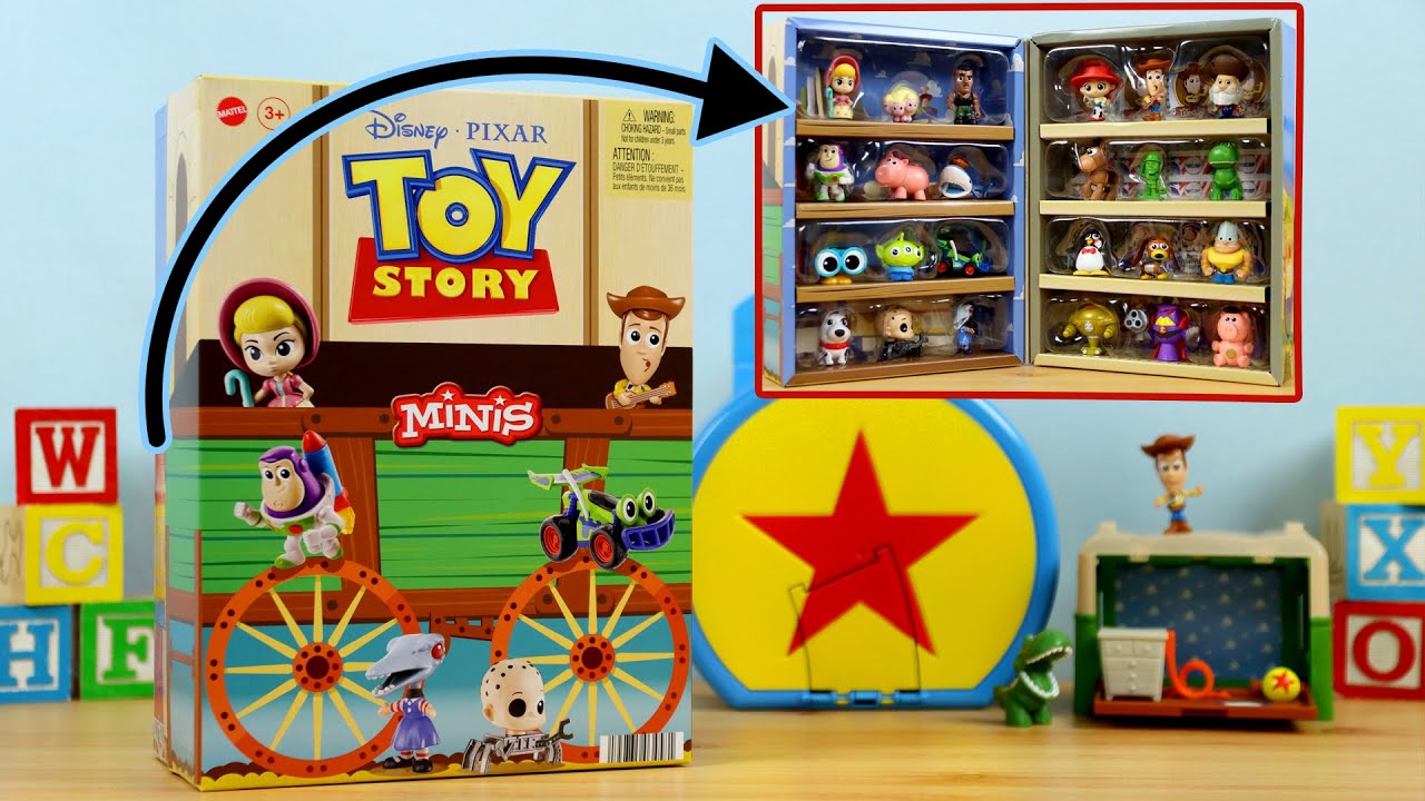 NEW for 2022! Mattel Toy Story MINIS Archives Selections 24-Pack