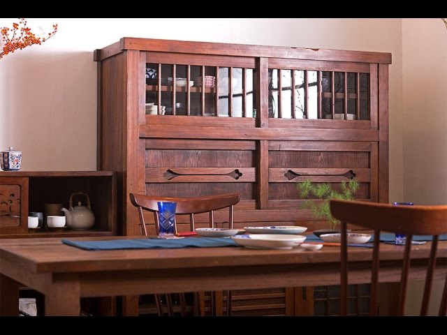 水屋箪笥 ～古き良き時代を今に伝える日本の食器棚～【骨董