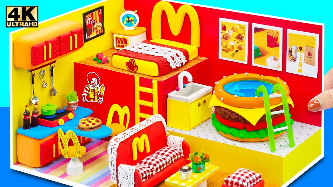 I Build a McDonald's Playhouse: Creative Decor Tips with Cardboard