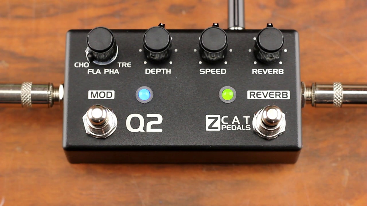 ZCAT New Q-Mod 2 pedal - YouTube