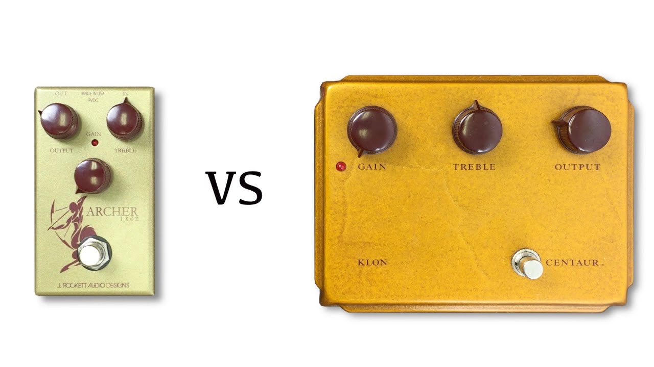 J Rockett Archer Ikon vs Klon Centaur - YouTube