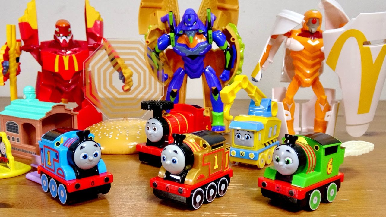 I got the gold Thomas in the McEva I've always wanted☆McDonald's