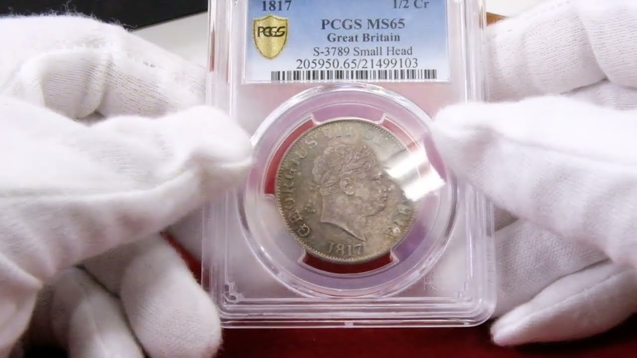 JCC | ジャパンコインキャビネット / イギリス 1817年 1/2クラウン