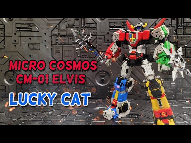 Micro Cosmos CM-01 Elvis Lucky cat!! - YouTube