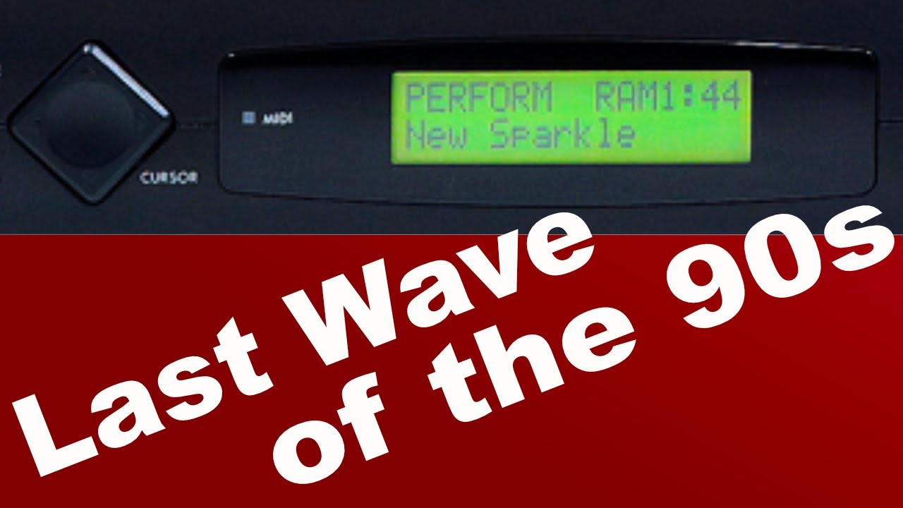 Overview & Demo | Korg Wavestation SR - YouTube