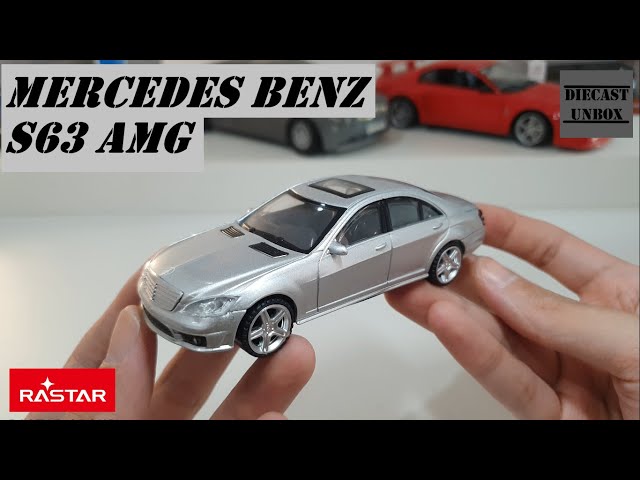 Unboxing Mercedes Benz S63 AMG - 1/43 - Rastar Diecast Miniature