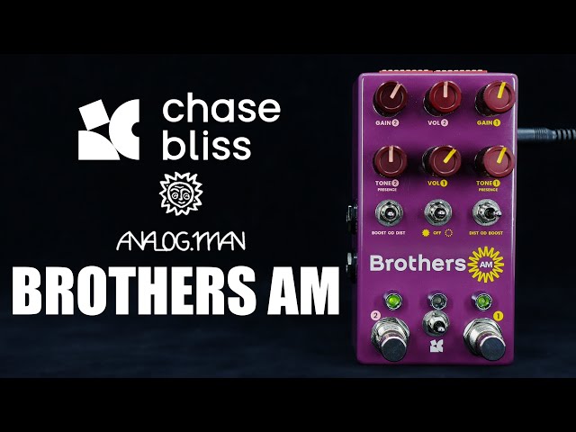 Chase Bliss X Analog Man Brothers AM | Demo - YouTube