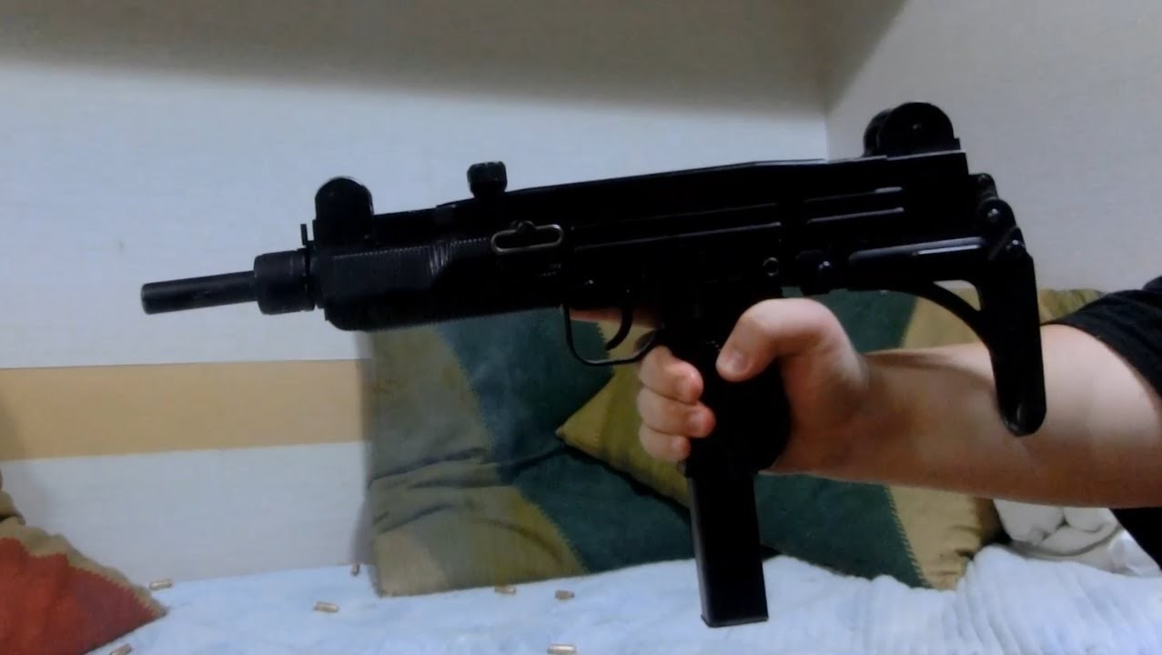 マルシン UZI モデルガン 発火編(cap firing modelgun) - YouTube