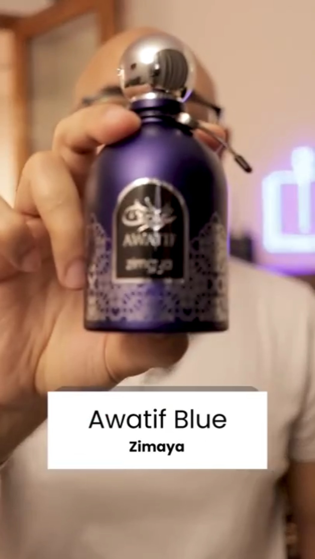 Zimaya Awatif Blue Review #perfume #fragrance #fragrancereview