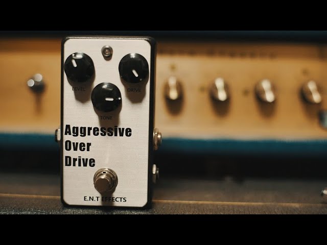 E.N.T Effects】ワイルドさが魅力の国産オーバードライブ Agressive