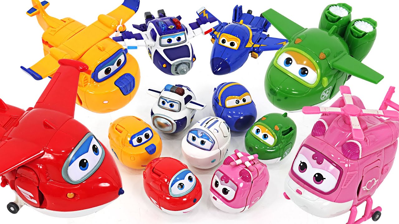 火だ！ たまご型スーパーウィング！ 巨大ロボに変形！| ドゥドゥポップ