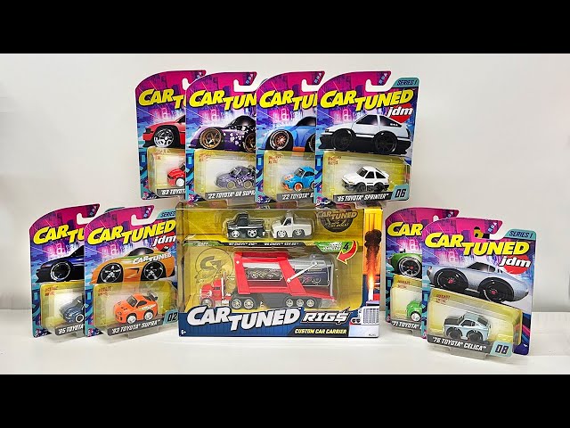 2025 Car Tuned JDM Series 1 w/vintage Toyotas & Car Tuned Rigs