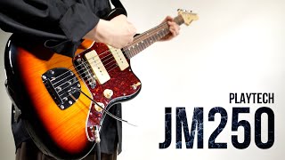 JM250 Sunburst Electric Guitar / PLAYTECH - YouTube