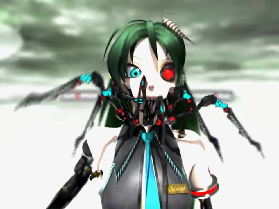 初音ミク・3DPV】machine muzik （若干高画質） #骸音シーエ - YouTube