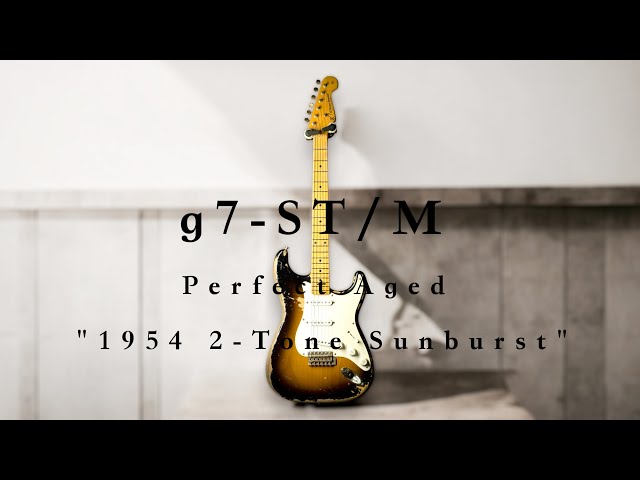g'7 Special】g7-ST/M 2-Tone Sunburst Perfect Aged【g7-S-57】 - YouTube