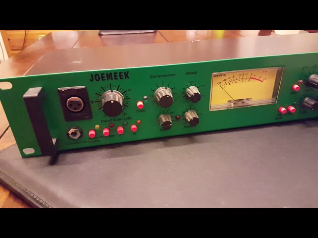 JoeMeek STUDIO CHANNEL VC1Qcs RACK COMPRESSOR OUTBOARD GEAR JOE