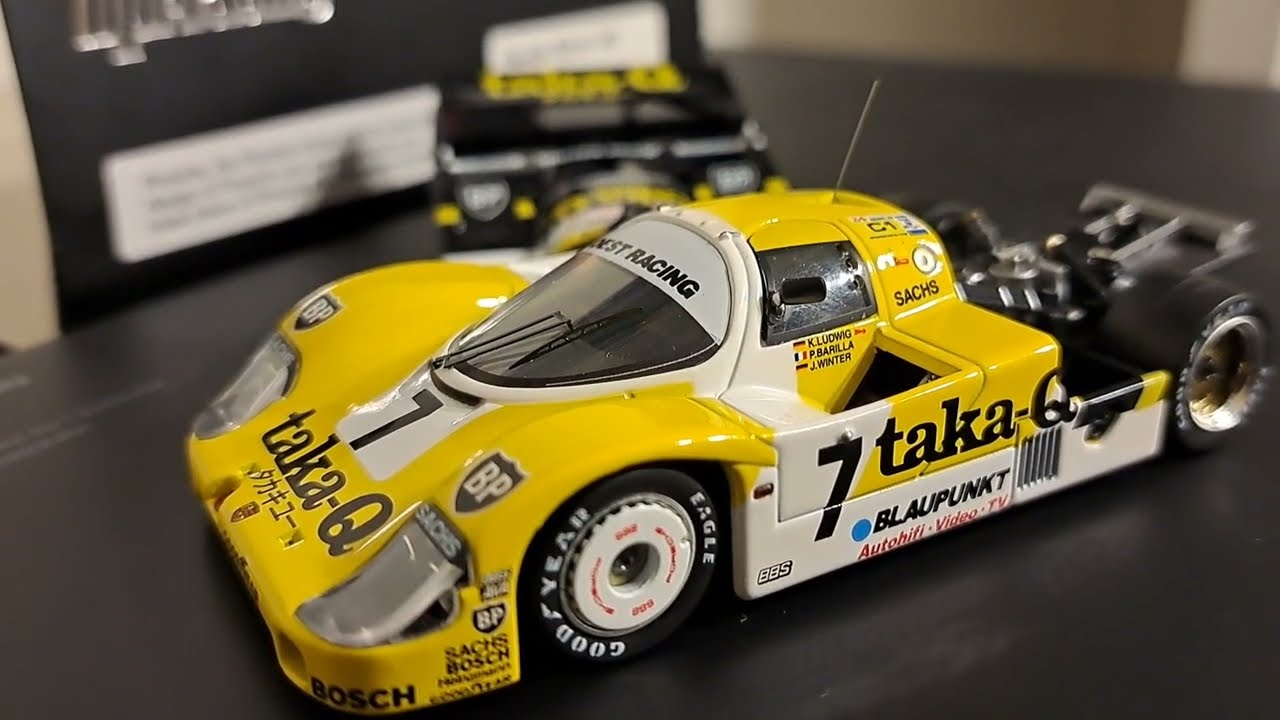 HPI 1986 Joest racing Porsche 956 LH in 1/43 scale. - YouTube