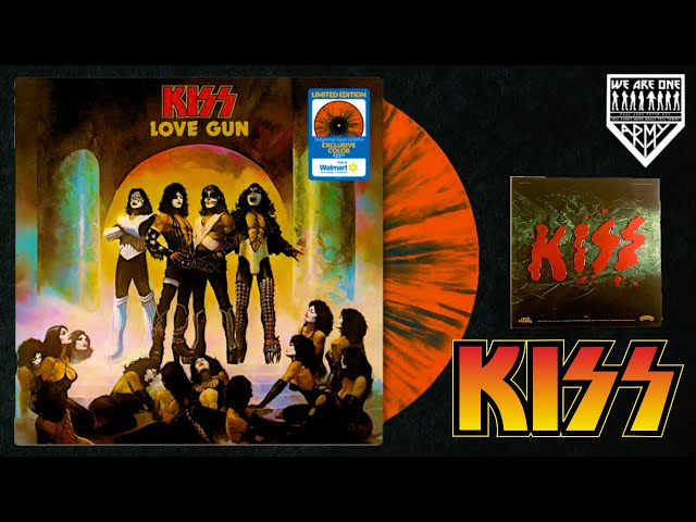 KISS Love Gun Walmart Exclusive Vinyl Unboxing - YouTube