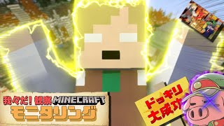 エーミールです。我々だ最強になります。【マイクラモニタリング