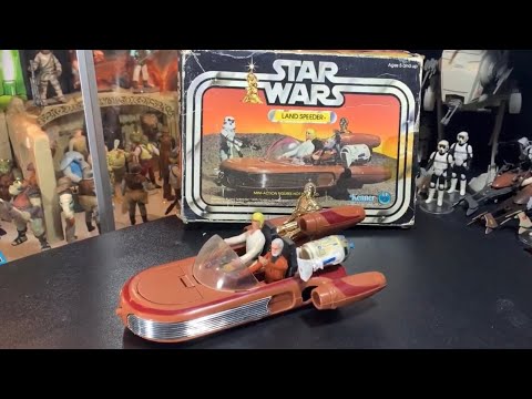 Kenner Star Wars Landspeeder Vintage Action Vehicle with Figures