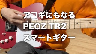 PEOZ【TR2】スマートギターが想像以上に初心者にもおすすめなギター