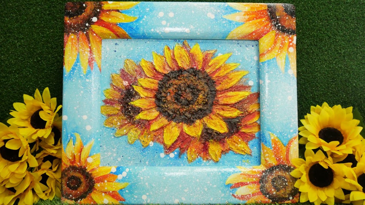 手作り額縁作り方】#油彩画 #芸術 #油絵 #絵 #アート #oilpainting